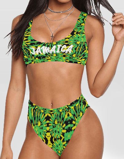 Jamaica Tye Dye Sport Bikini