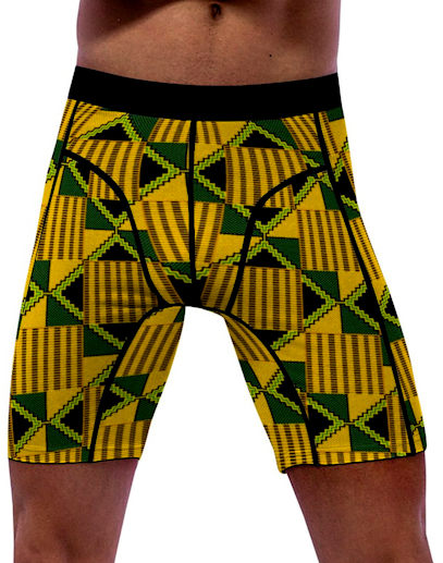 Kente Print Sport Underwear