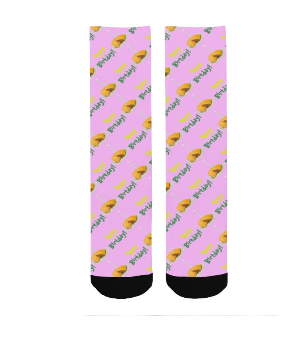 Jamaican Patty Appy Birtday Socks