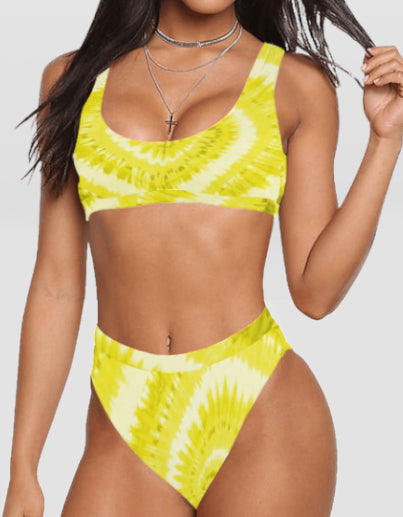 Jamaican Tye Dye Bikini