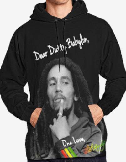 Bob Marley Pullover Hoodie