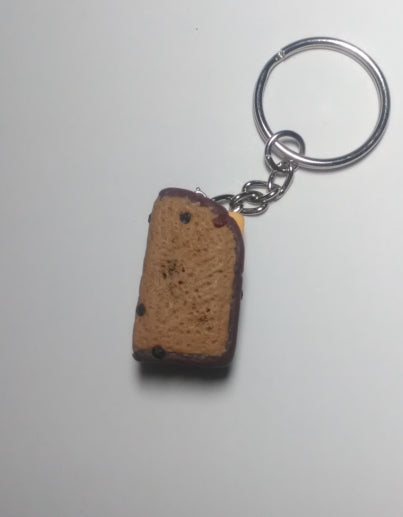 Bun & Cheese Keychain