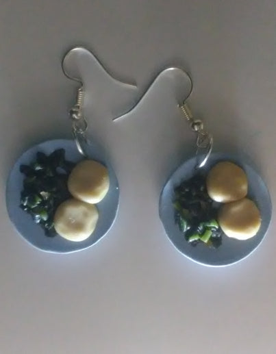 Jamaican Food Earrings