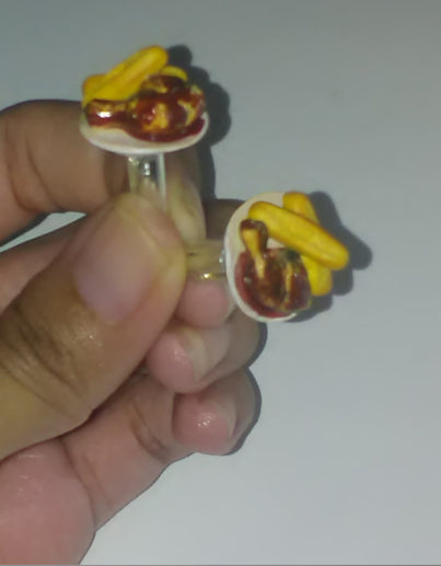Jamaican Food Earrings