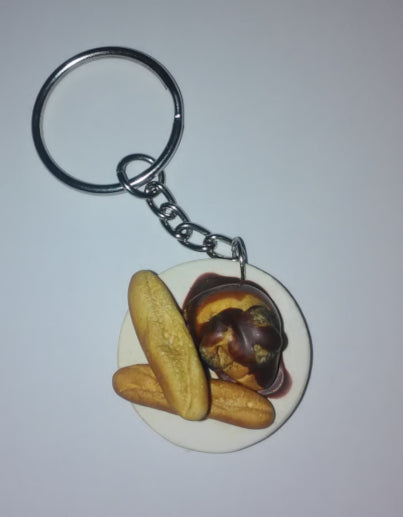 Breakfast Keychains