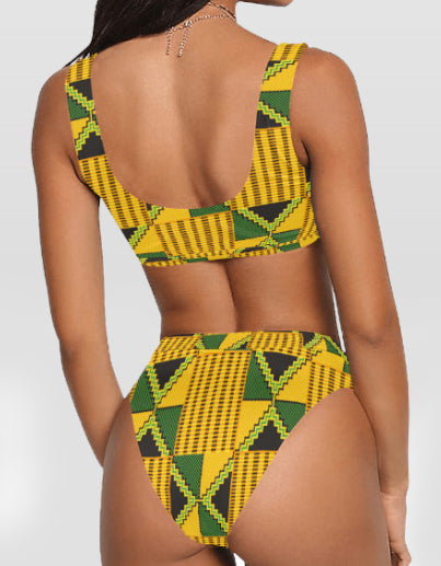 Kente Sport Bikini