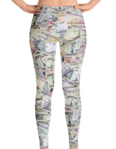 Jamaican Money Leggings