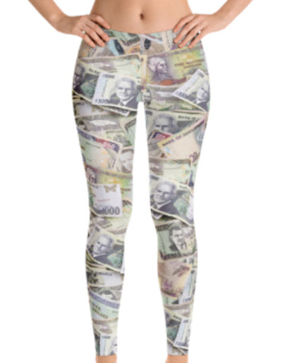 Jamaican Money Leggings