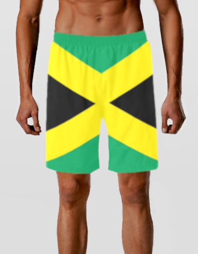 Jamaican Flag Men's Swim Shorts
