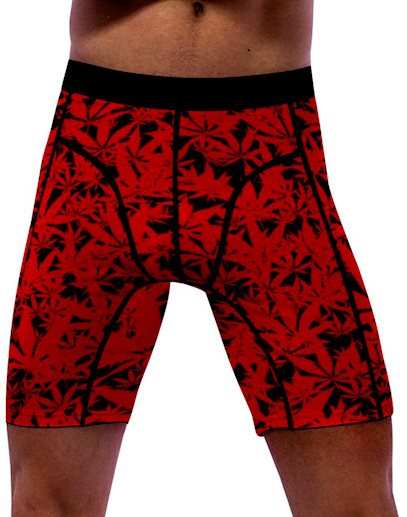 Ganja Print Sport Underwear