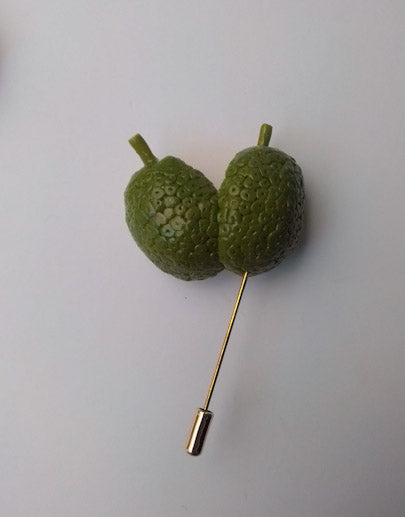 Jamaican Fruit Brooch