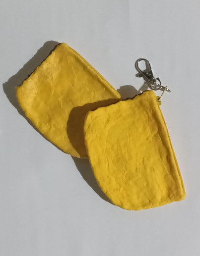 Jamaican Beef Patty Coin Purse Bag Charm