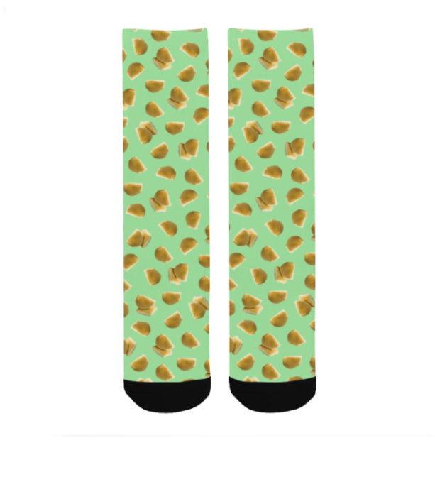 Jamaican Patty & Coco Bread Socks