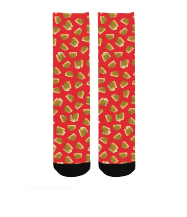 Jamaican Patty & Coco Bread Socks