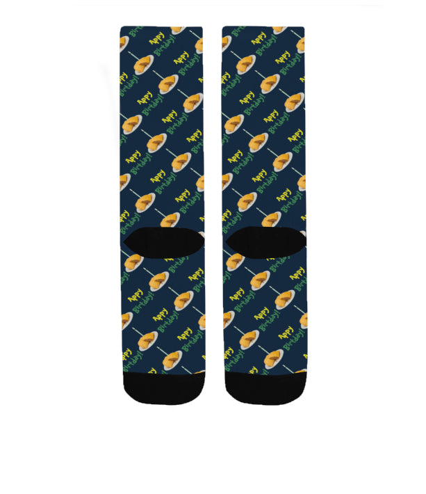Jamaican Patty Appy Birtday Socks