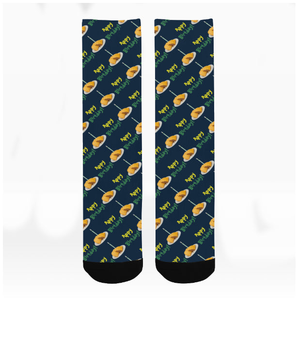 Jamaican Patty Appy Birtday Socks