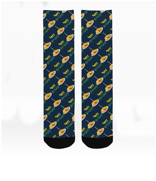 Jamaican Patty Appy Birtday Socks