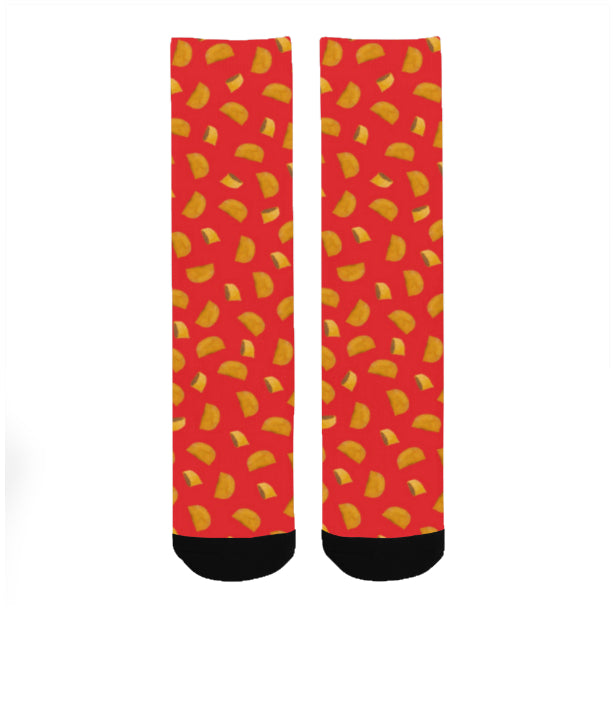 Jamaican Patty & Coco Bread Socks