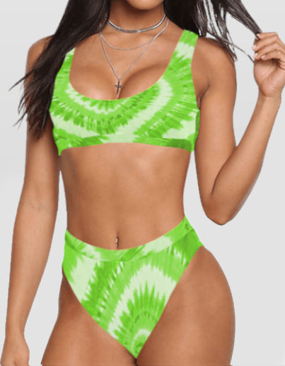 Jamaican Tye Dye Bikini