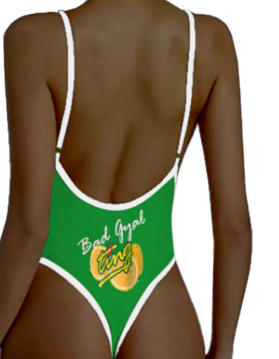 Jamaican Bad Gyal Ting Thong Swimsuit