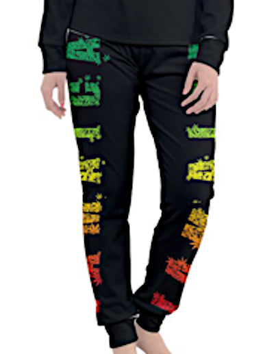 Jamaica Sweatpants in Rasta Colours