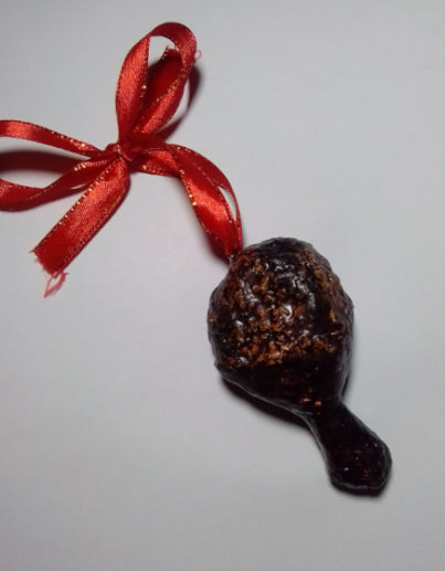 Jamaican Jerk Chicken Christmas Ornament